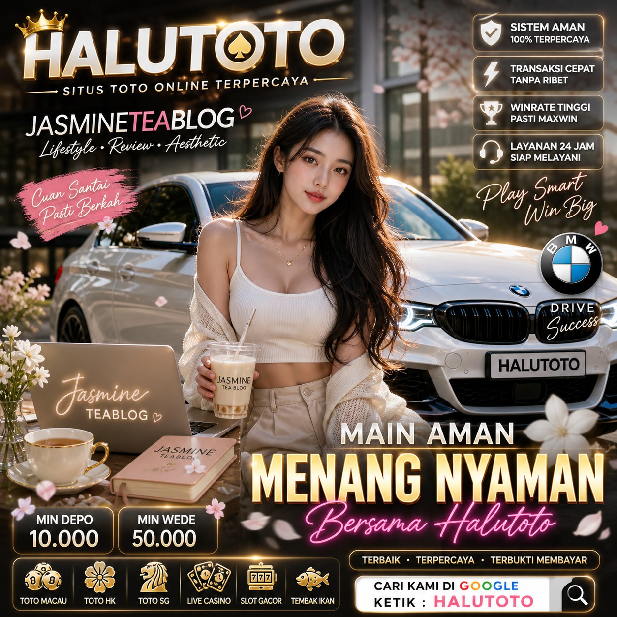 Jasmine Tea Blog | Pilihan Menu Berbagai Jasmine Tea Di Brand HALUTOTO